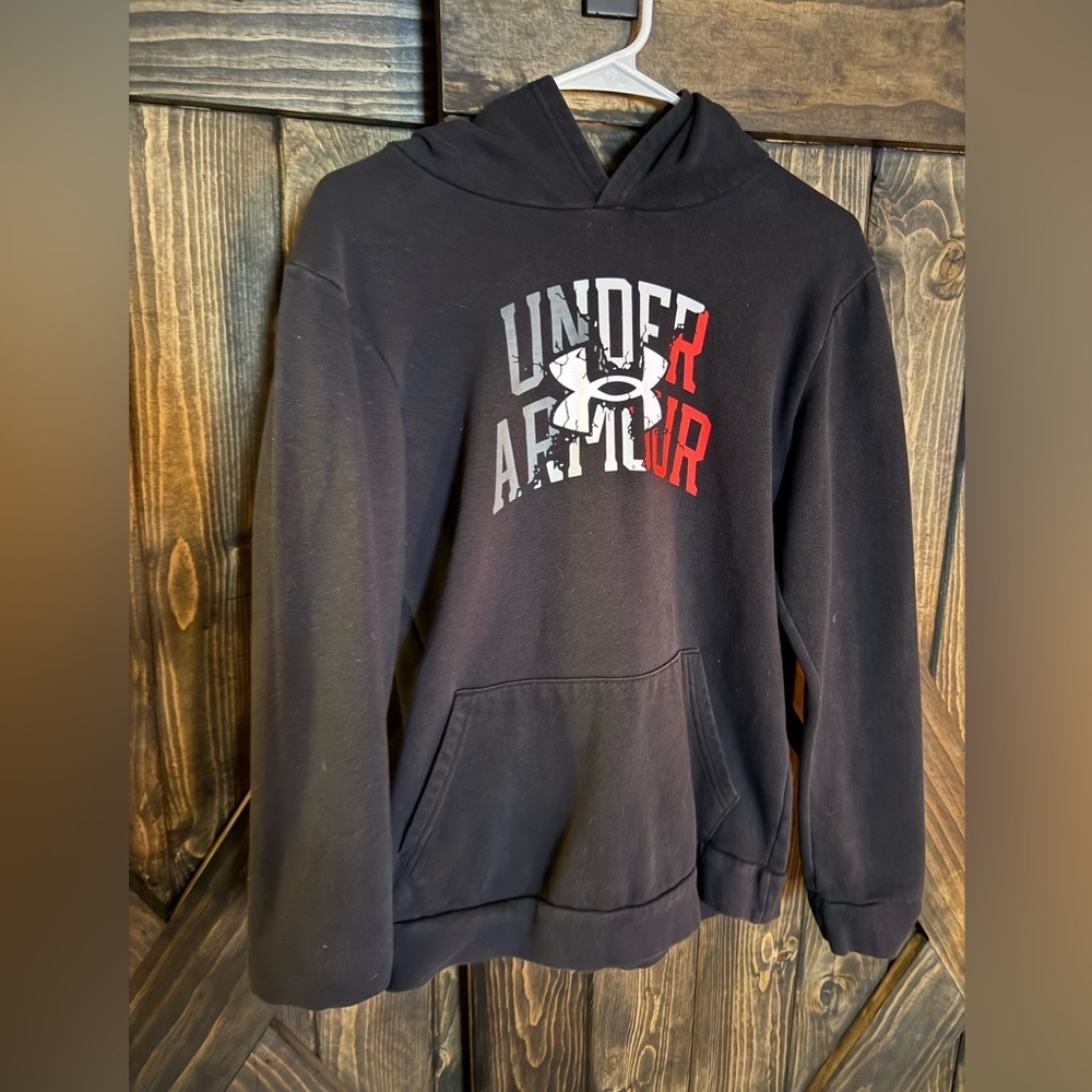 Under Armour youth XL Black Hoodie.
